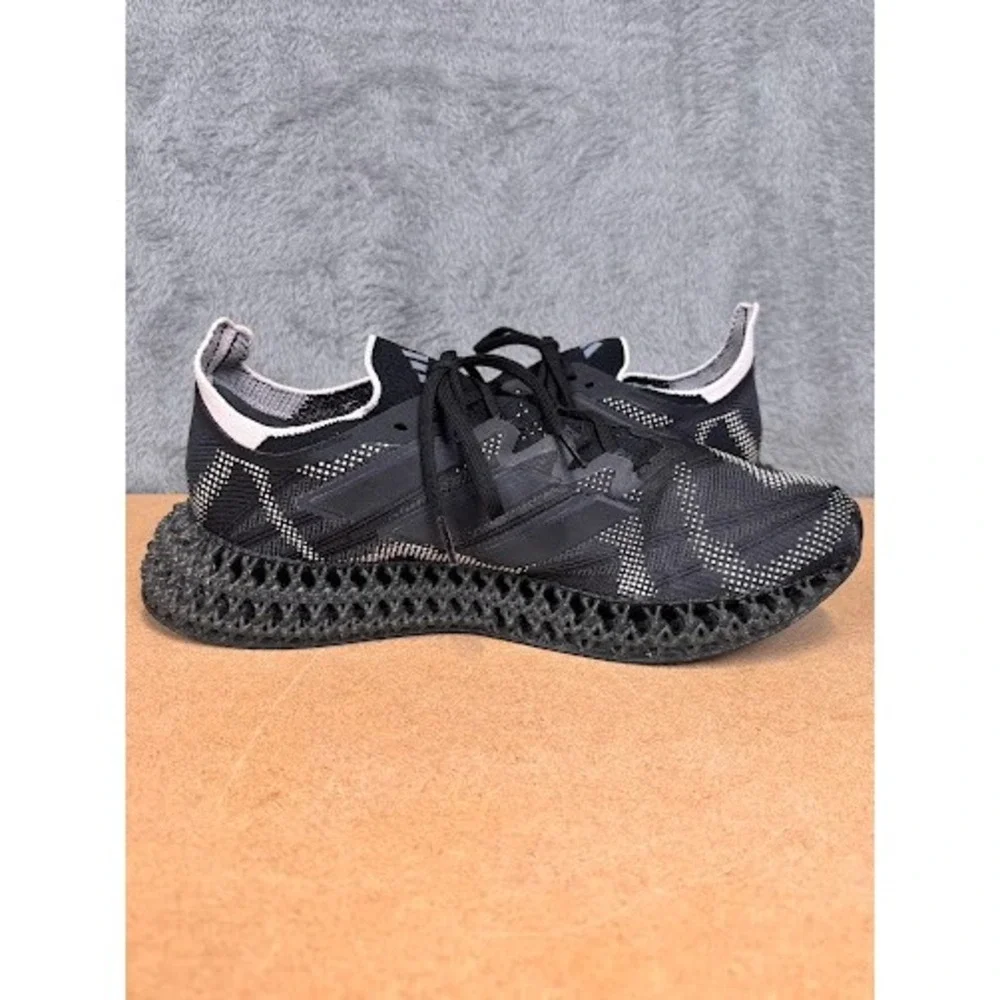 Adidas 4DFWD Pulse Womens Running Shoes Black White 3D Printed Midsole Size 10.5